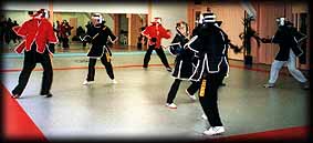 Full contact eskrima training